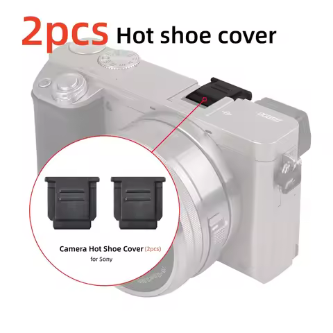 2pcs Camera Hot Shoe Cover for Sony A9 A77Il A7RIII A7S A3500 A3000 A6000 A6400 A6500 A6600 A7 A7R N