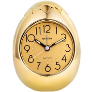 Rhythm Golden Egg Design Alarm Clock