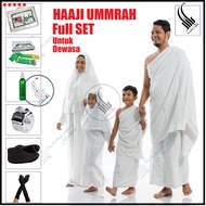[FULL SET Kain Ehram 7 Item ] Kain Ihram Haji & Umrah Kain Ihram Dewasa Kain Ehram Lelaki Kain Ihram