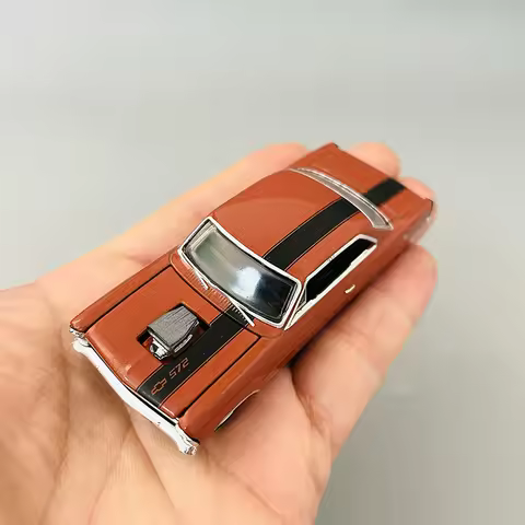 Diecast M2 1/64 Scale 1967 Nova Alloy Car Model Decorative For Hobby Collectors As Holiday Present