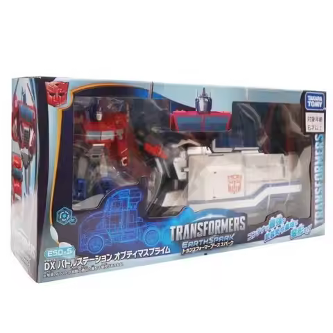 Takara Tomy DX Earth Spark Transformers Toys Optimus Prime Combat Car Set Action Figures Robot Trans