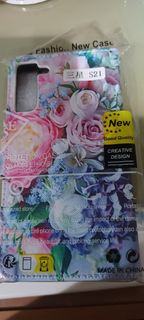 Samsung Galaxy S21 花卉手機殼
