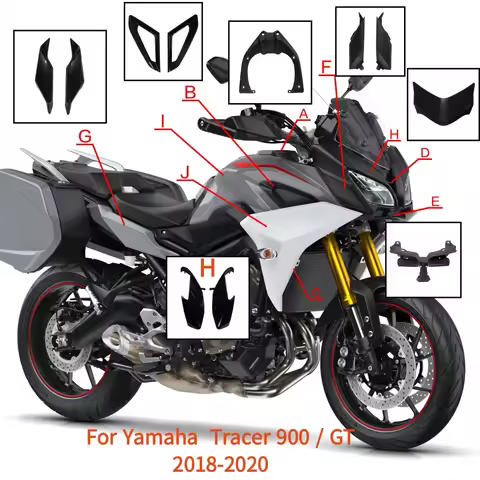 For Yamaha Tracer 900 GT 2018-2020 Injection Panel Bodywork Frame Protector Kits Tracer900 2019 Moto