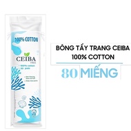 Ceiba 100% Cotton Makeup Remover Pads (140 Pieces)