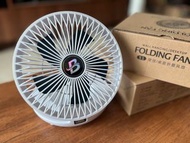 （即時交收）小巧折疊風扇 免打孔壁掛／座式  💯 6吋 可折方便收納 充電式8000毫安 （現貨即取即用）
