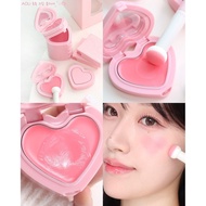 AOU Glowy Cream Blush 2.3g Heart-Shaped Package
