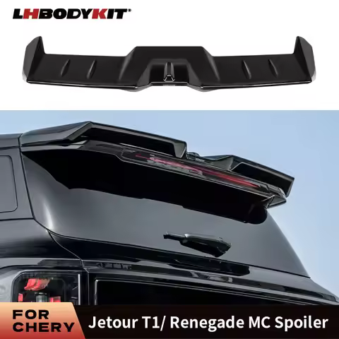 For 2024 2025 Chery JETOUR T1 Freeman MC Style ABS Plastic tail wing car roof wing body kit Roof fix