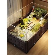 Turtle Ecological Tank Breeding Box Landscaping Luxury Large Villa Yellow-Bordered Turtle Tortoise S