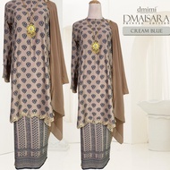 DMIMI Baju Kurung Moden DMAISARA | Printed Moden Labuh | Material High Quality Dobby Silk | Small Si