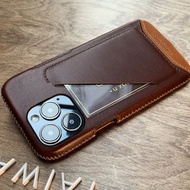 iPhone 13/13Pro 經典系列全包覆手機皮套 -巧克力