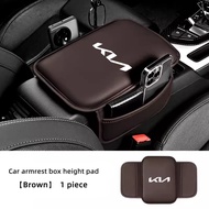 Car Armrest Box Mat Center Console Storage Bag Accessories For KIA GT Line EV6 Sorento Niro EV9 Spor