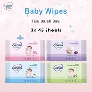 Cussons Baby Wipes Buy 1 Get 2 Free Fragrance & Non-Alcoholic Wet Wipes