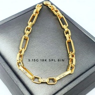 18K Saudi Gold Bracelet PAWNABLE