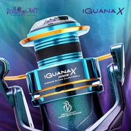 DEVIL CRAFT - IGUANA-X LIMITED EDITON - 11+1SUSBB - GRAPHITE BODY SPINNING REEL