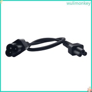 WU IEC320 C5 Female to C6 Male Adapters Cord C5-C6 Extension Cord IEC320 C6 to C5 Adapters Connector