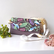 三摺式手帳手機殼【豐收季節】附斜背帶