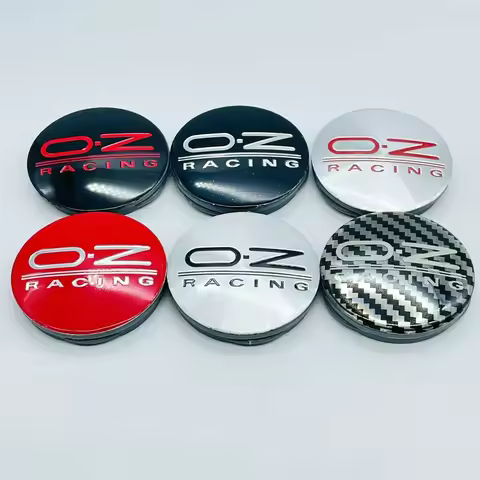 4pcs 55mm Gray Car Wheel Center Hub Caps For OZ Racing M582 O.Z Alloy Auto Wheel Rim Center Hub Cap 