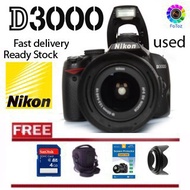 Nikon D3000 kit With Lens (Used)