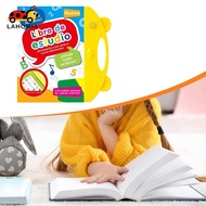 LAHOMIA Sound Book Educational Kids Toy Vocabulary Studying Early Learning Teaching Aids Spanish Lea