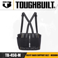 TOUGHBUILT TB-45G-M/L GelFit Back Support Belt - Medium/Large Waist Protection Outdoor Construction