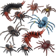 ✌Manufacture✌Children Cognitive Simulation Wildlife Spider Centipede Model Halloween Tricky Decoration Ornaments Toys