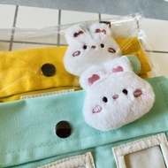 Rabbit hay feeding hanging hay bag, large-capacity hay rack, rabbit hay bag, leak-proof guinea pig c