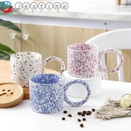 JESTINE Ceramic Mug, Portable Porcelain Tea Cup, Durable Lovely Tableware Cups Creative Ceramic Coffee Mug Household