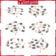 WIN 10 Pieces Carbon Brush Replacement Carbon Brushes Part for Ma kita 1900B 3701 3703 J1Z-F03-13B F