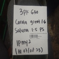 TOYOTA Power Steering Fanbelt Corolla Great/Soluna 3PK 630TOYOTA
