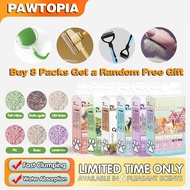 【COD】PAWTOPIA.tofu cat litter box pasir kucing cat deodorizer cat tofu litter bekas pasir kucing mur