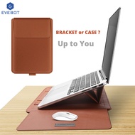 EVEBOT Laptop Bag Case, Laptop Stand and Sleeve 2 in 1, Compatible with Laptop from 11 to 15.6 Inch