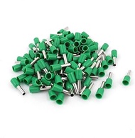 uxcell Wire Crimp Terminal Insulated Ferrule E2508 14AWG with 100 Piece, 2.5 mm, Green