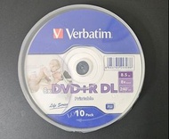 Verbatim 8x DVD+R DL Printable 10片(全新未開封)