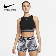 Nike Womens Dri-Fit Crop Femme Tee - Black