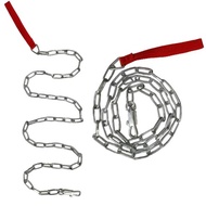 Dog Chain 1.5m Square Chain Stainless Steel Dog Chain Dog Leash
