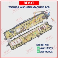 TOSHIBA AW-1190S AW-9790S WASHING MACHINE PCB BOARD (CONTROL BOARD)AW-1190 AW-9790