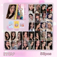 50-119pcs ITZY RYUJIN Yeji SOLO Hologram Laser LOMO cards BEST FRIENDS FOREVER Cheshire KILL MY DOUB