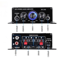 AK-270 Mini Audio Power Amplifier Bedside Computer Audio Modified 2.0 Channel Power Amplifier Host