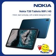 Nokia T20 WIFI TA-1392 / LTE TA-1397(with Sim Slot) Tablet Supports Google Kids Space.