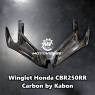 Winglet CBR250RR Carbon by Kabon CBR 250RR Honda CBR250RR