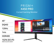 PRISM+ X450 PRO | 45" Super Ultrawide | 120Hz 1ms | HDR 400 | Dual QHD Resolution | Gaming Monitor