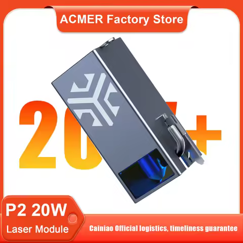ACMER P1 S PRO 20W Diode Laser Module Kit for P1 P2 Laser Engraver Machine Cutting Machines Upgrade 