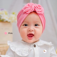 Baby Girl Turban || Baby Flower Turban || Flower Turban by Listia