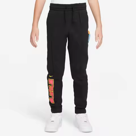 Nike genuine OUTLETS LeBron children's sports casual pants DJ5725-010
