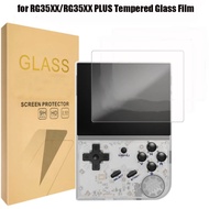 Tempered Glass Film Screen Protectors for Anbernic RG35XX/RG35XX Plus Game Console，Scratch Resist An