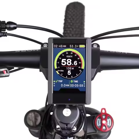 Eight sided mid mounted motor LCD color instrument BAFANG P850C display screen 8FUN instrument