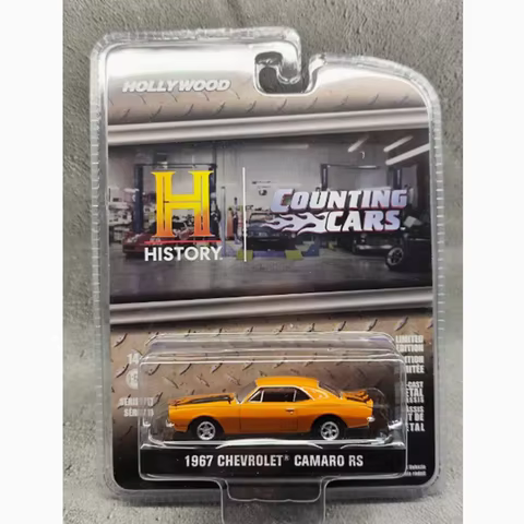 Greenlight 1:64 Scale 1967 CAMARO RS Muscle Car Alloy Simulation Car Model Classics Adult Souvenir G