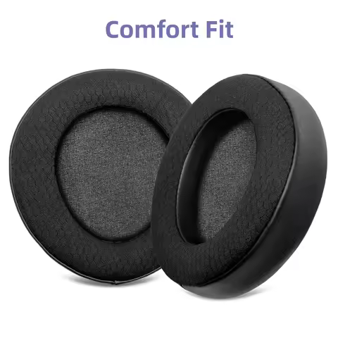 Replacement Ear Pads Cushion for Hifiman DEVA DEVA Pro Headphone, Earpads with Protein Leather Memor