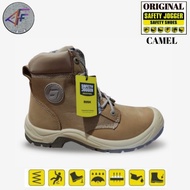 PRIA Zipper safety JOGGER Rush S3 CAMEL original/safety joger Rush/Men's safety Shoes/original Men's joger safety Shoes/Imported Shoes/original joger safety Shoes/Work safety Shoes/Men's safety Shoes/Shoes Industry/