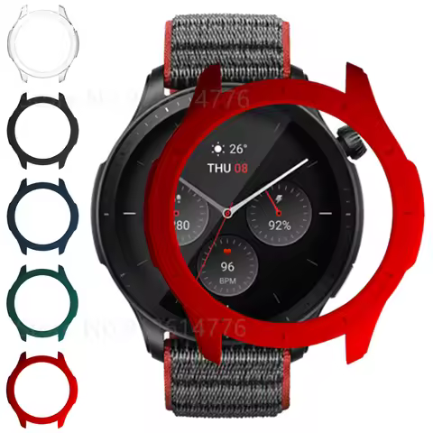 PC Watch Cover For Xiaomi Huami Amazfit GTR 4 Protective Shell Bumper Frame Gtr4 Protector Case For 